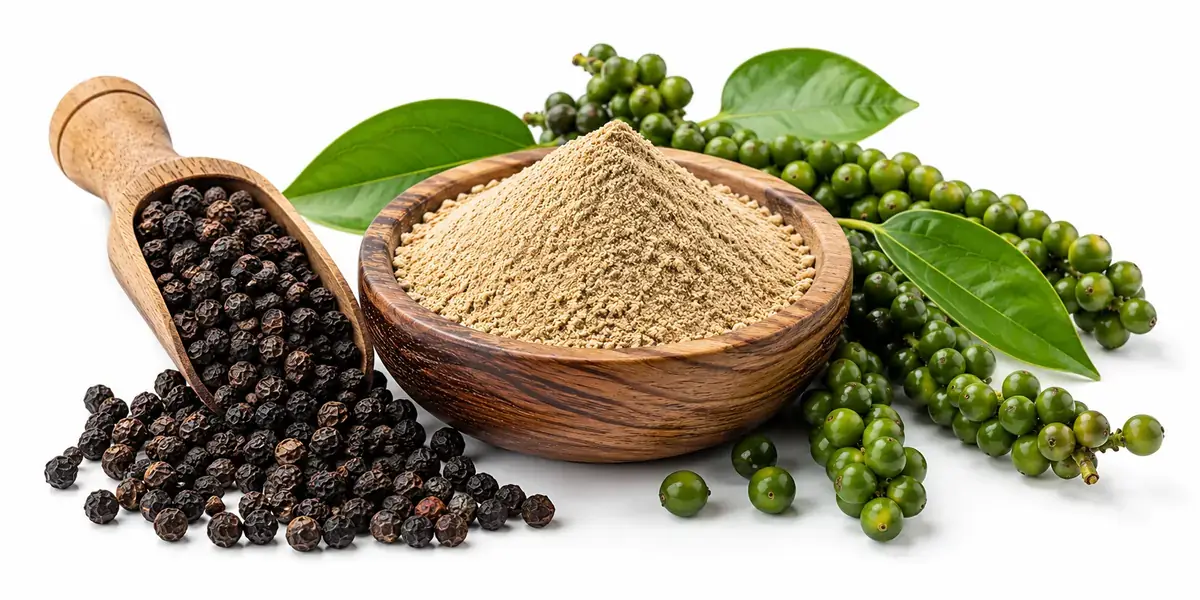 Indian black pepper — peppercorns, ground pepper and green pepper berries — buyer guide by VKRUND ENTERPRISE
