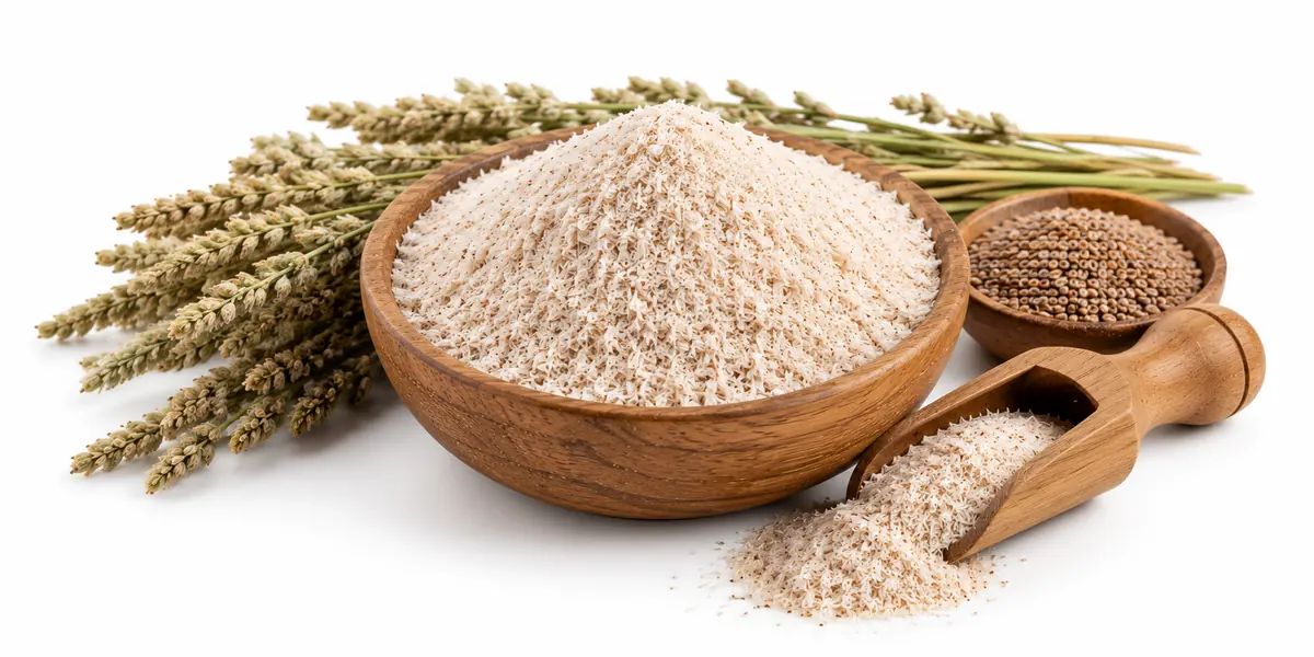 Psyllium husk (isabgol) — husk, powder and seeds — purity grades buyer guide by VKRUND ENTERPRISE