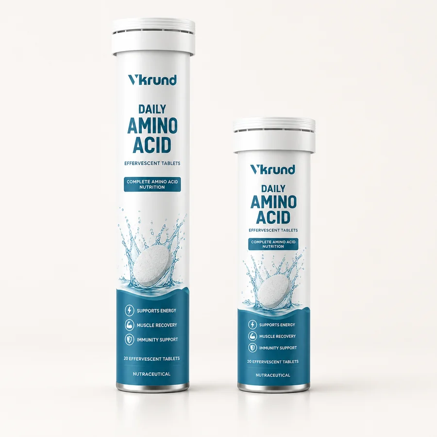 Daily Amino Acid Effervescent Tablets — VKRUND ENTERPRISE