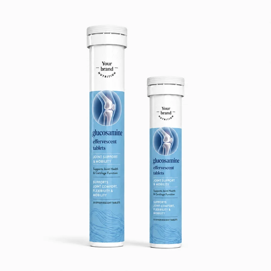 Glucosamine Effervescent Tablets — VKRUND ENTERPRISE effervescent tablets, private-label supplier India