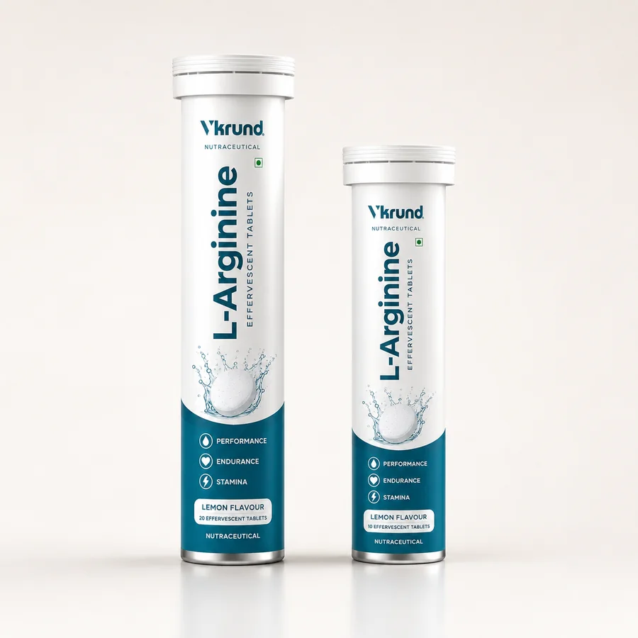 L-Arginine Effervescent Tablets — VKRUND ENTERPRISE