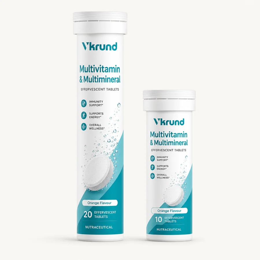 Multivitamin & Multimineral Effervescent Tablets — VKRUND ENTERPRISE