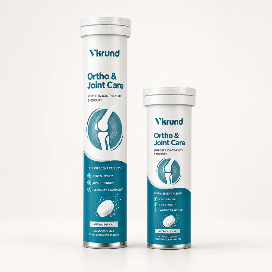 Ortho & Joint Care Effervescent Tablets — VKRUND ENTERPRISE