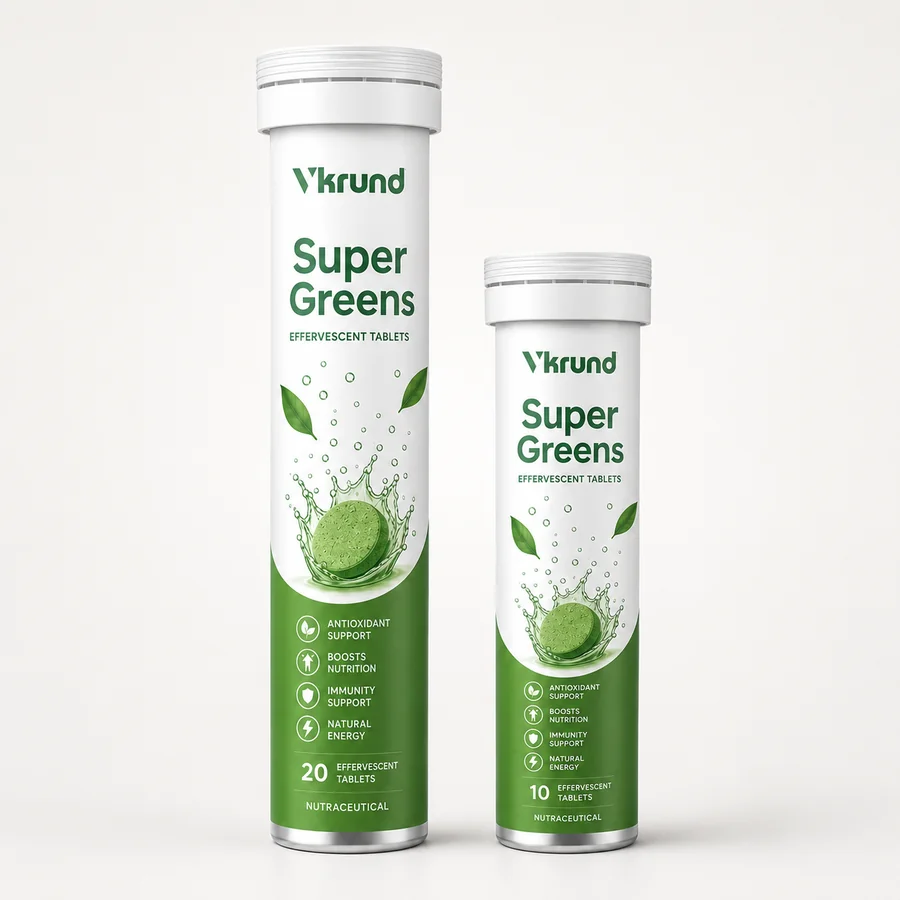 Super Greens Effervescent Tablets — VKRUND ENTERPRISE
