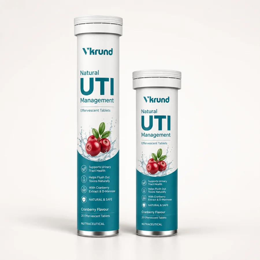 Natural UTI Management Effervescent Tablets — VKRUND ENTERPRISE