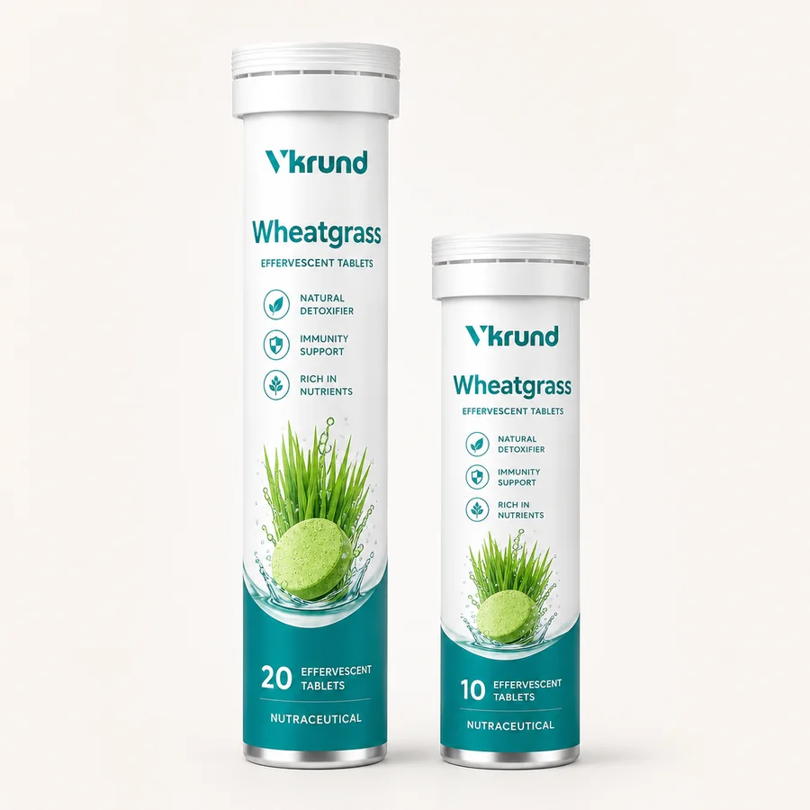 Wheatgrass Effervescent Tablets — VKRUND ENTERPRISE