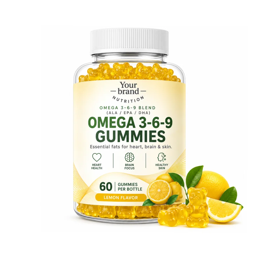 Omega 3-6-9 Gummies — VKRUND ENTERPRISE, private-label gummy supplier India