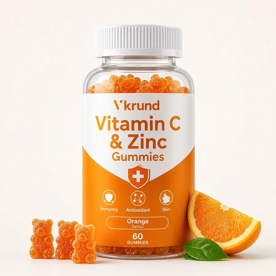 Vitamin C & Zinc Gummies — VKRUND ENTERPRISE