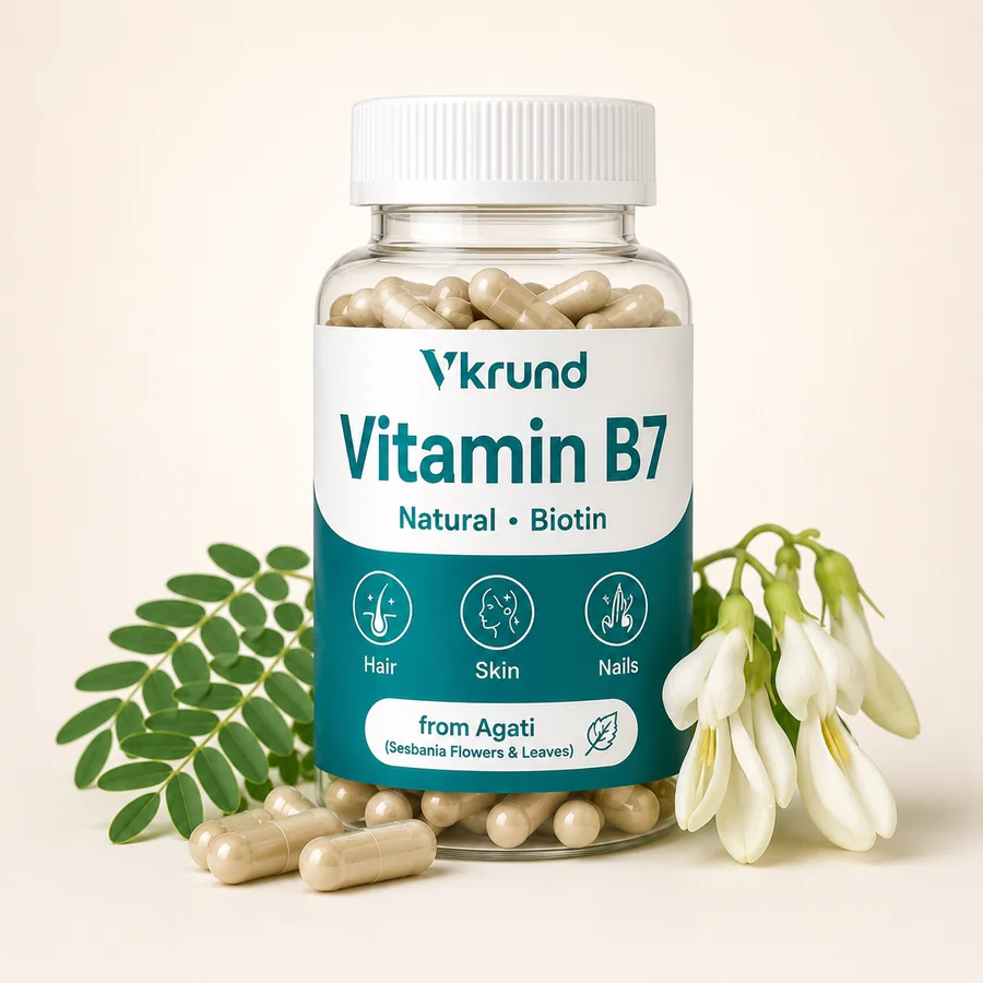 Vitamin B7 (Biotin) from Agati (Sesbania) — VKRUND ENTERPRISE