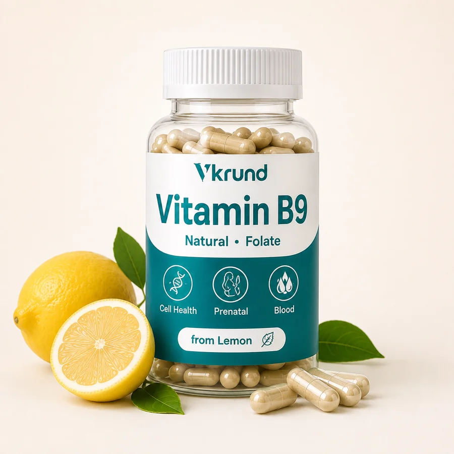 Vitamin B9 (Folate) from Lemon — VKRUND ENTERPRISE